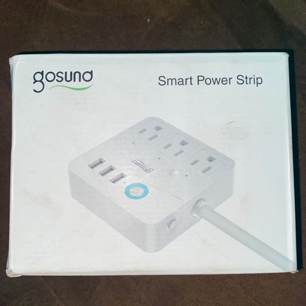 GoSund smart power strip app/phone controllable NEW